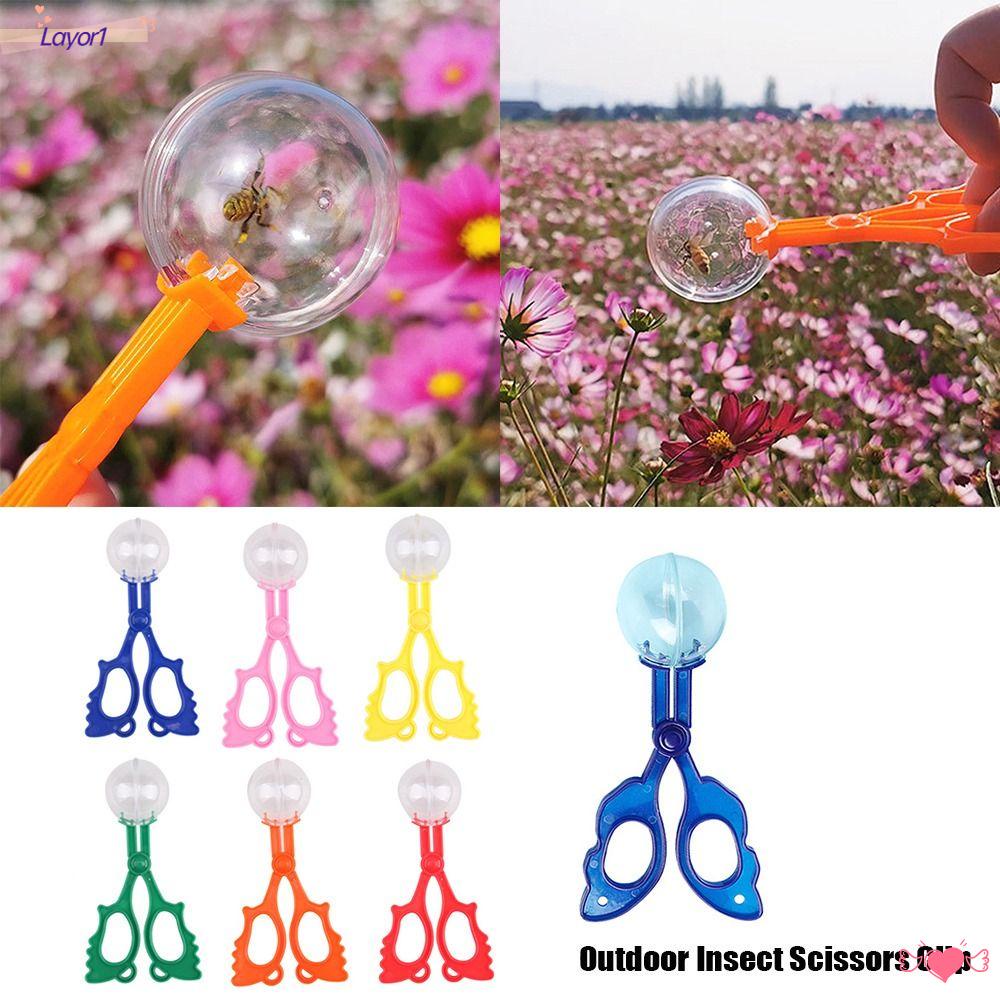 Set 1 / 5 Nhíp Bắt Côn Trùng Bằng Nhựa Cho Sân Vườn