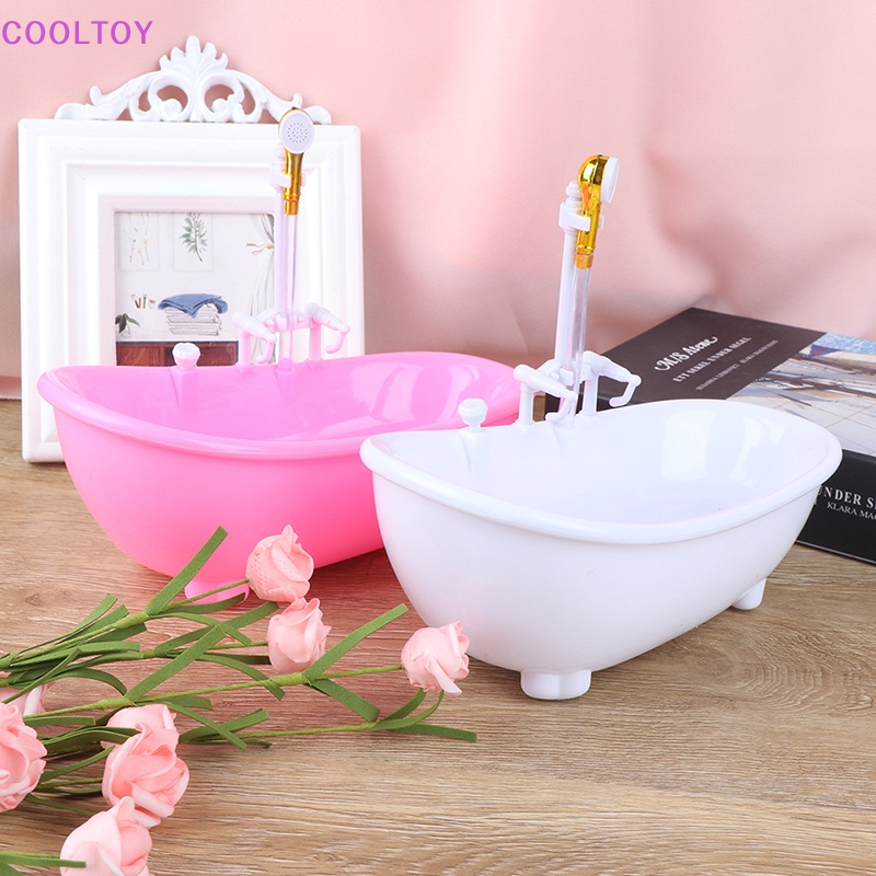 Bồn Tắm Điện Mini Tỷ Lệ 1 / 6 Độc Đáo Trang Trí Nhà Búp Bê