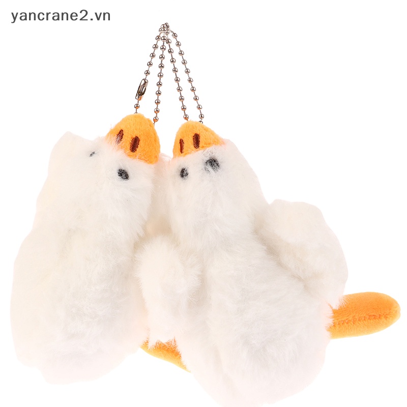 Búp Bê Đồ Chơi Nhồi Bông Màu Trắng Cỡ Lớn Mềm Mại Trang Trí Ba Lô / Móc Khóa Xe Hơi / Quà Tặng Cho Bé yancrane2.vn}