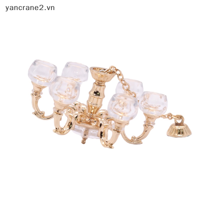 1 Mô Hình Đèn Treo Trần Nhà Mini Phong Cách Vintage Trang Trí Nhà Búp Bê {yancrane2.vn}