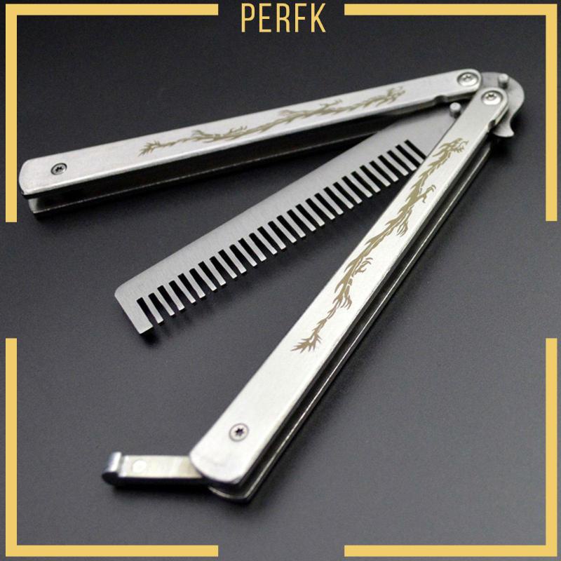 Lược Chải Tóc Hình Bươm Bướm Không Cần Khoan Có Thể Gấp Gọn Tiện Dụng