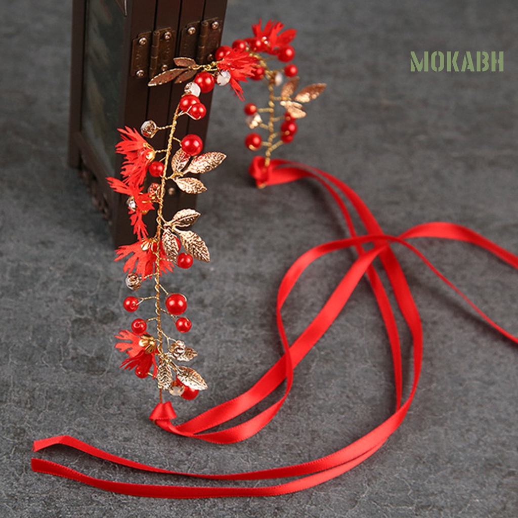 Băng Đô Hoa Bằng Vải Tổng Hợp Tinh Tế Đẹp Mắt Dành Cho Bạn Nữ