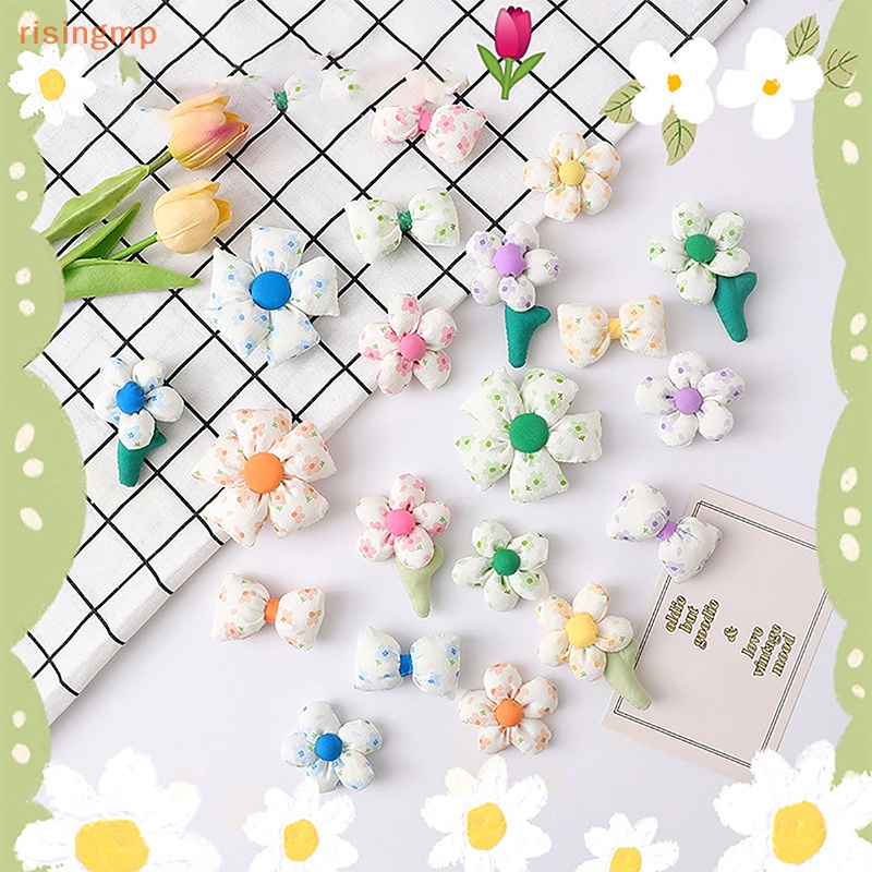 Ghim Cài Áo Hình Hoa Tulip Thắt Nơ Nhỏ Dễ Thương