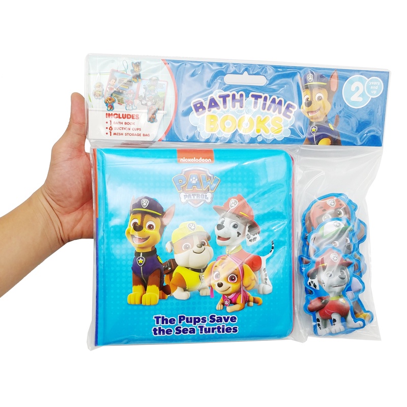 Paw Patrol Bath Time Books