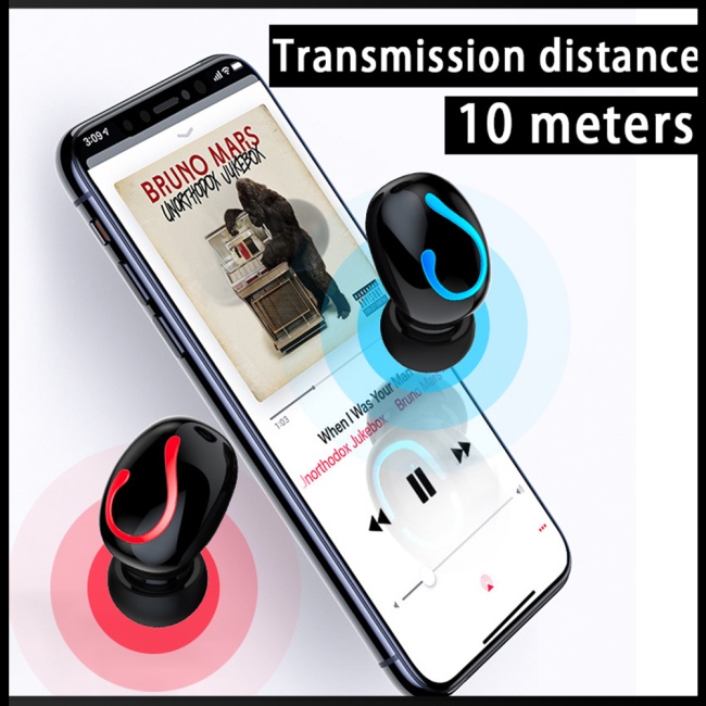 Tai Nghe Thể Thao Zevaret Q61 Tws Bluetooth 5.0 Âm Thanh Vòm 9d Dung Lượng Lớn Chống Ồn