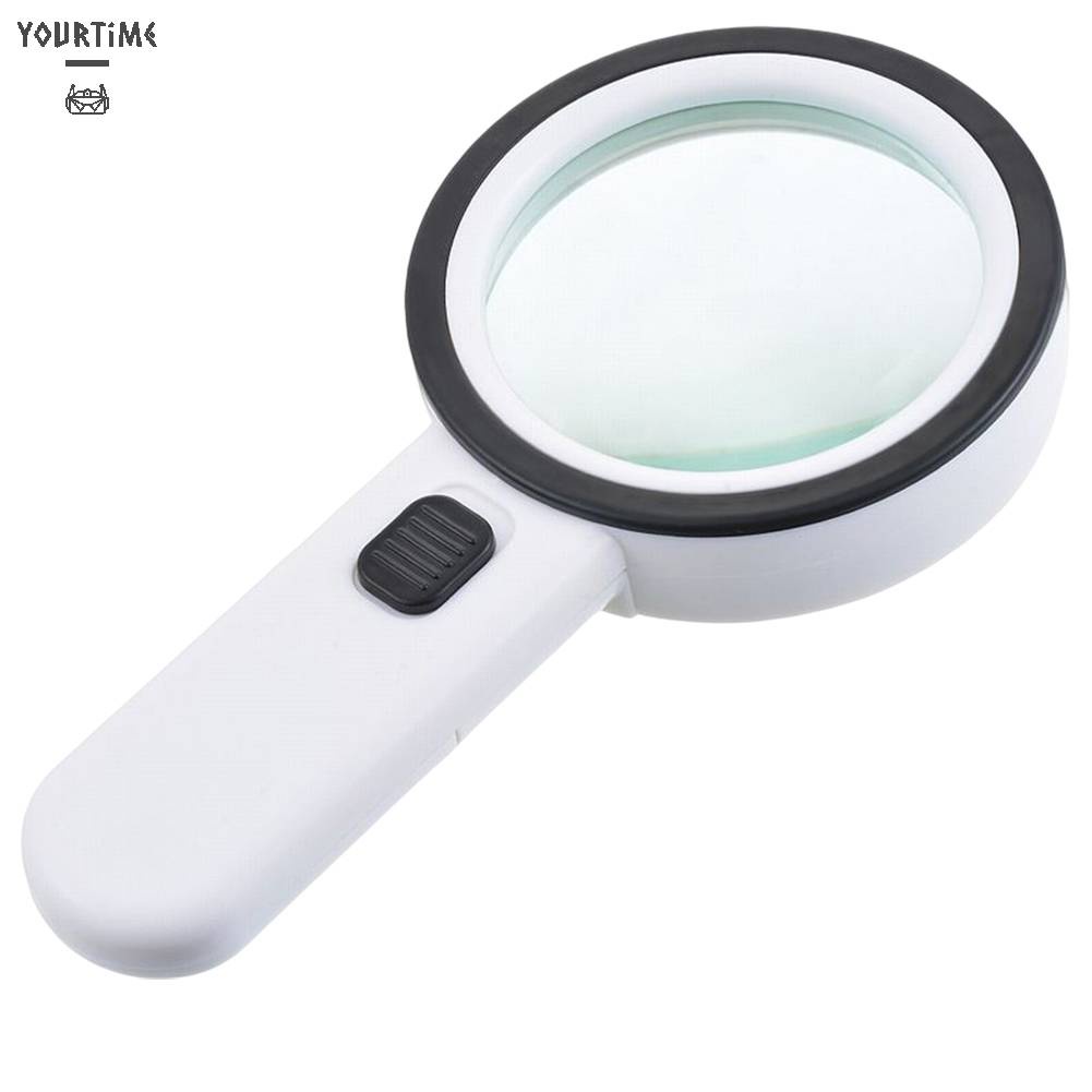 Kính Lúp Cầm Tay 30X Có 12 Đèn LED Chất Lượng Cao
