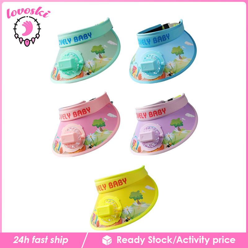 Mũ Chống Nắng Tích Hợp Quạt Tiện Dụng Cho Nam Và Nữ