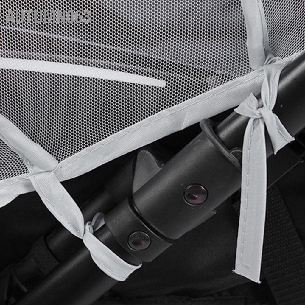 Autumn063 Lưới chống thấm xe đẩy em bé Dây kéo đa năng Xe có thể gập lại lớn