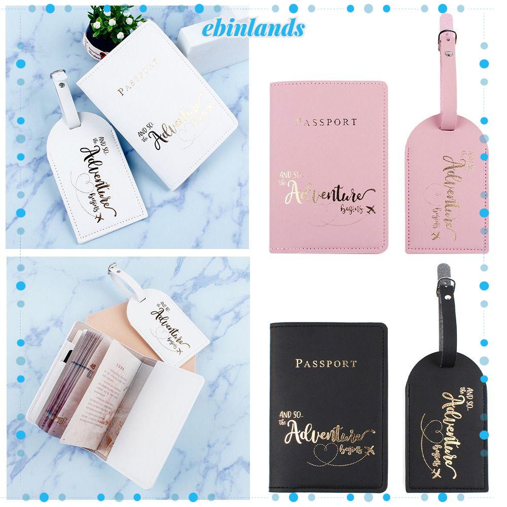 Bao Hộ Chiếu Chất Liệu Da PU Phong Cách Châu Âu