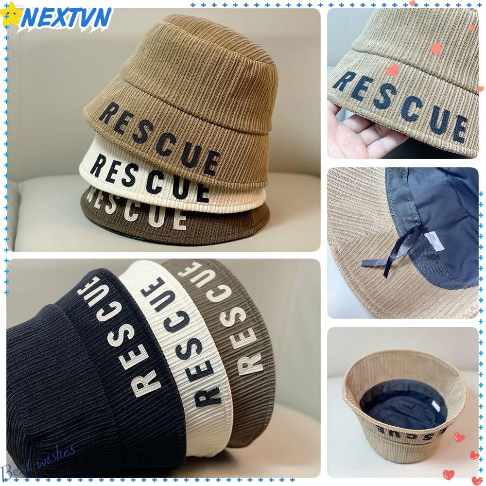 Mũ Bucket Chất Liệu Cotton Màu Sắc Tinh Khiết Thời Trang Unisex