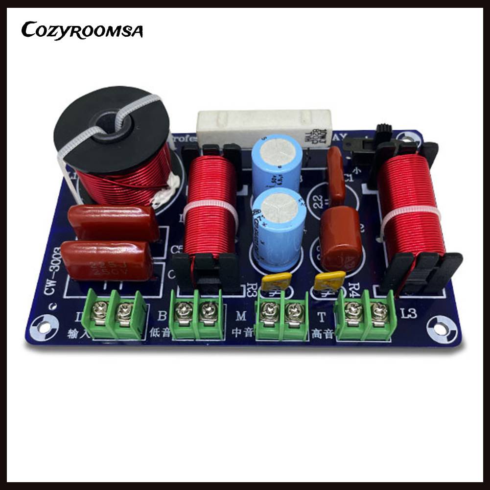 Bộ Chia Tần Số Lọc Âm Bass 3 Chiều 250W Cho Loa