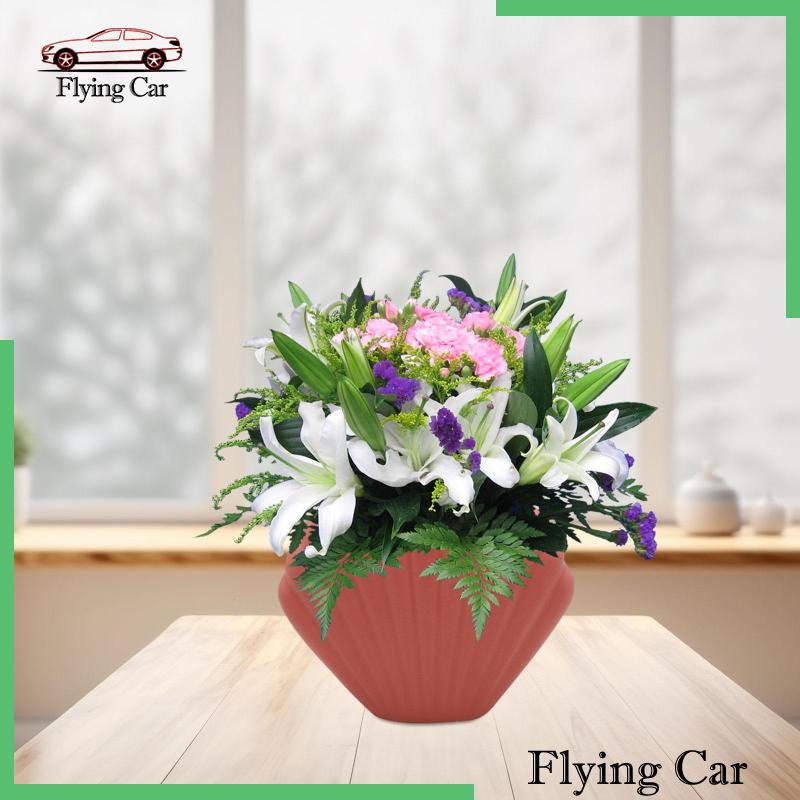 Lọ Hoa Bằng Sứ Hình Vỏ Sò Độc Đáo Trang Trí Tiệc Cưới / Nhà Cửa 2