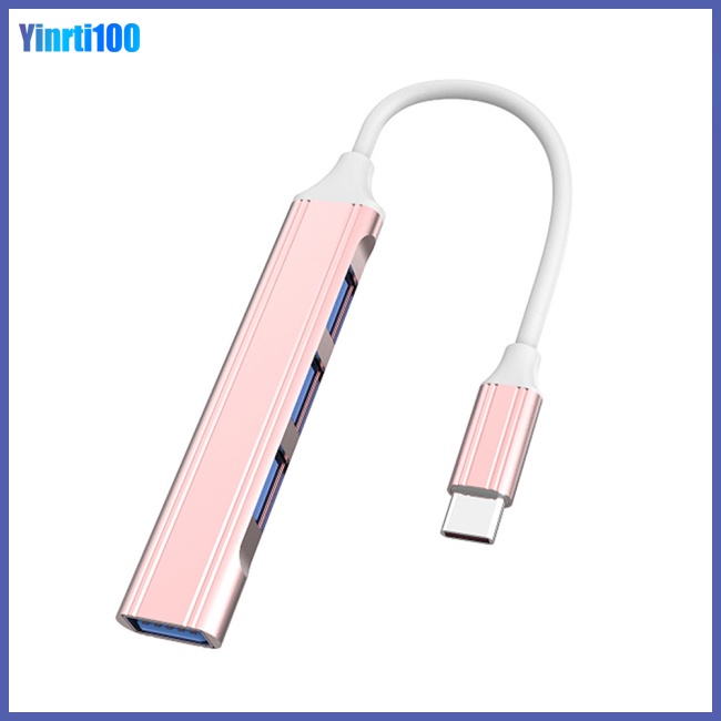 Bộ Chia 4 Cổng Usb Type C Tốc Độ Cao Otg Tương Thích Với Lenovo Huawei Xiaomi Macbook Pro 15
