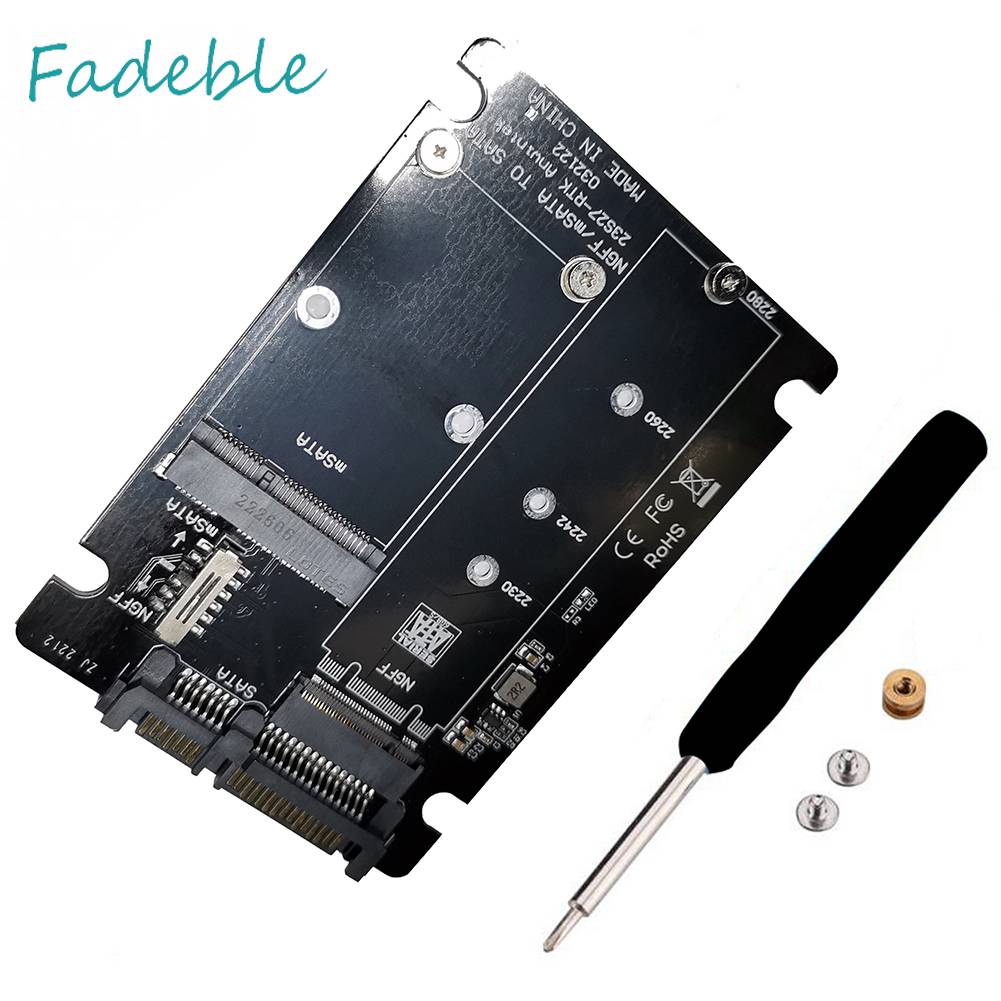 Bảng Mạch Ổ Cứng Giao Diện Kép Cho 2230 / 2242 / 2260 / 2280 M.2 NGFF SATA SSD