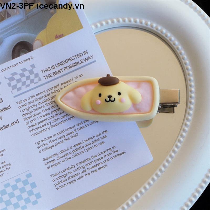 🥟ice🥟Sanrio Kẹp Tóc Mỏ Vịt Họa Tiết Hoạt Hình Phong Cách Hàn Quốc Ngọt Ngào Xinh Xắn