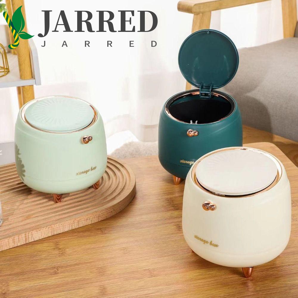 1 Thùng Rác Để Bàn Có Nắp Phong Cách Bắc Âu Sáng Tạo Sang Trọng