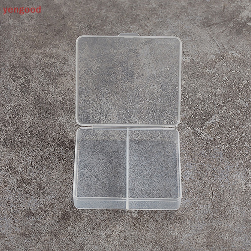 Hộp Nhựa Trong Suốt Hình Vuông Đựng Trang Sức Tiện Dụng