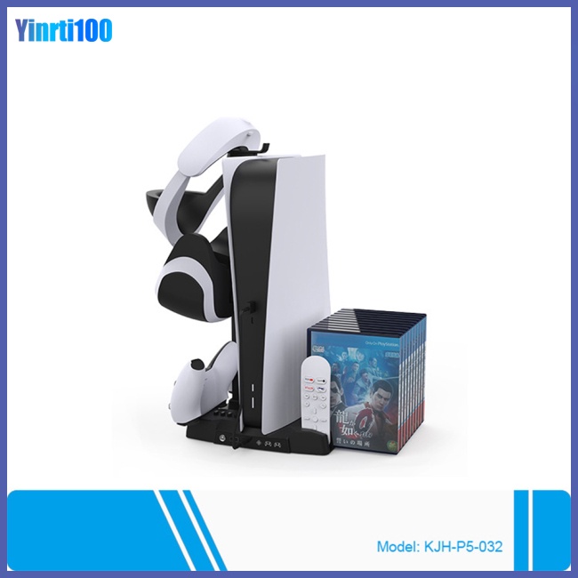 Tay Cầm Chơi Game Đế Làm Mát Đa Năng Hai Tầng Kèm Đĩa Đựng