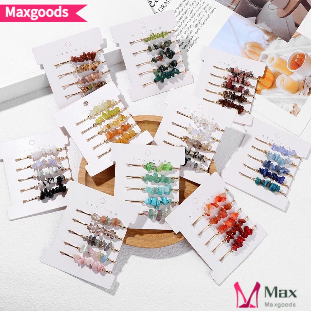 MAXG Kẹp TóC PhốI HạT NgọC Trai Giả ThờI Trang Cho Nữ