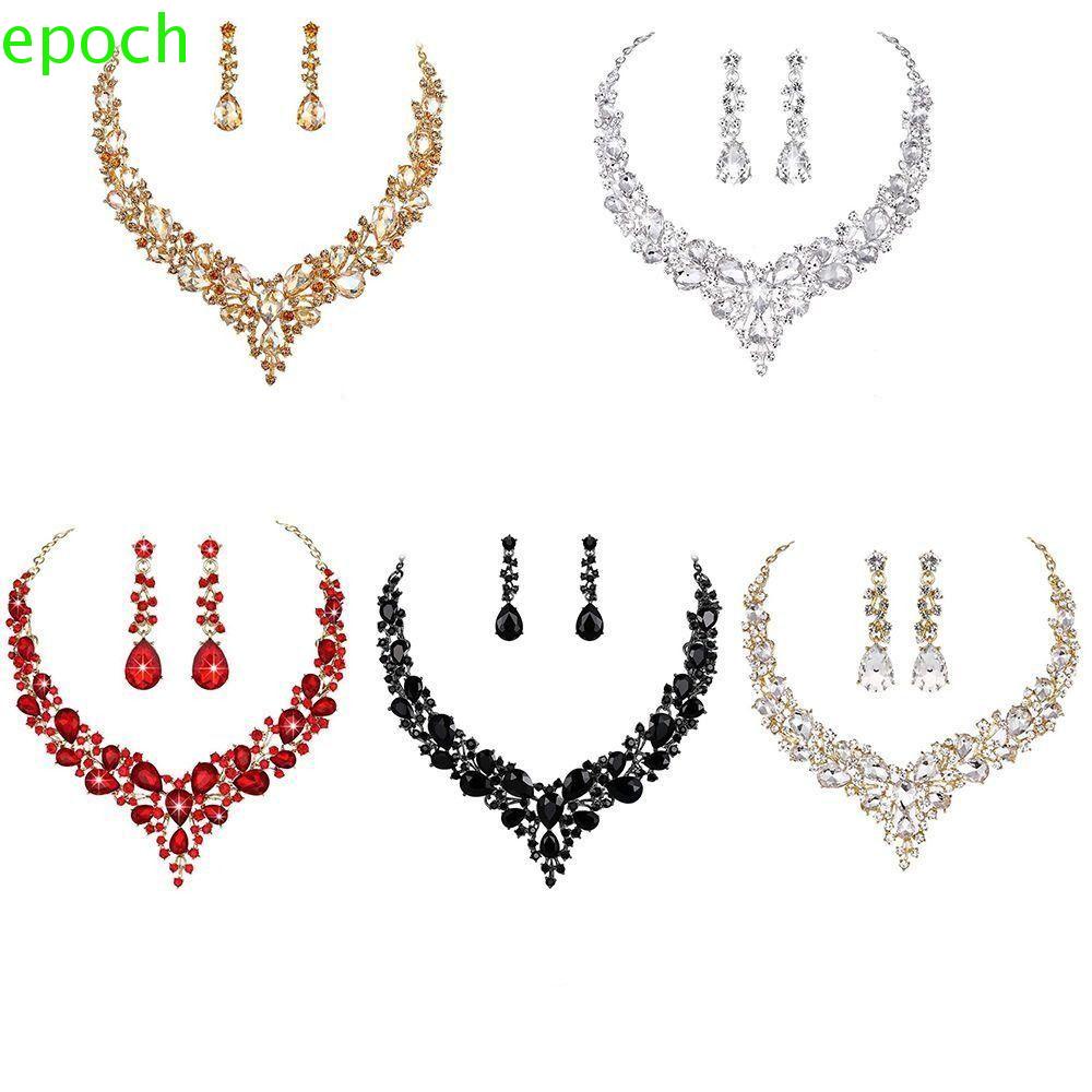Epoch Set Vòng cổ Đính Đá Sang Trọng Dành Cho Nữ
