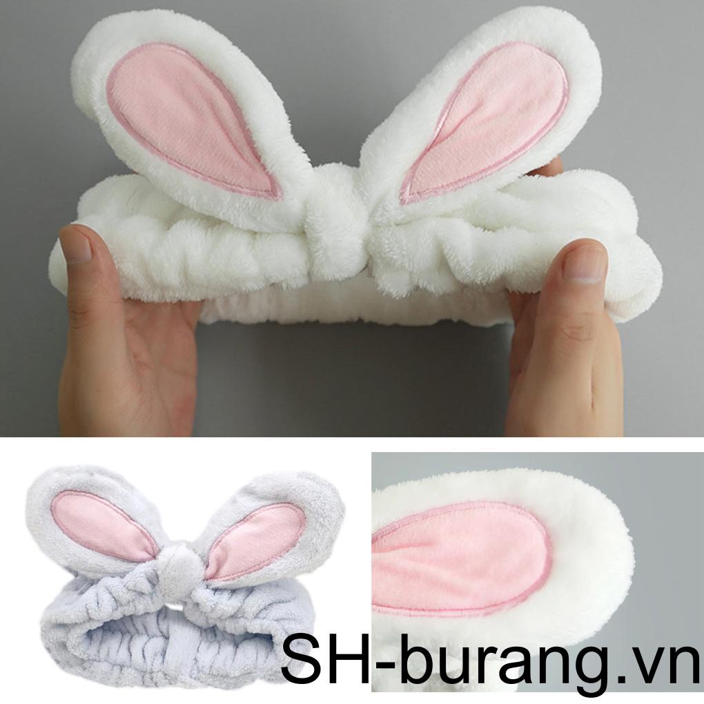 Băng Đô Nhung Co Giãn Tiện Dụng Khi Rửa Mặt / Trang Điểm