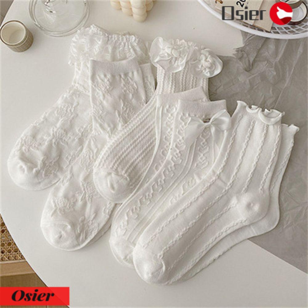 OSIER1 Tất Ren Hoa Xinh Xắn Hợp Thời Trang Xuân Hè Cho Bạn Gái