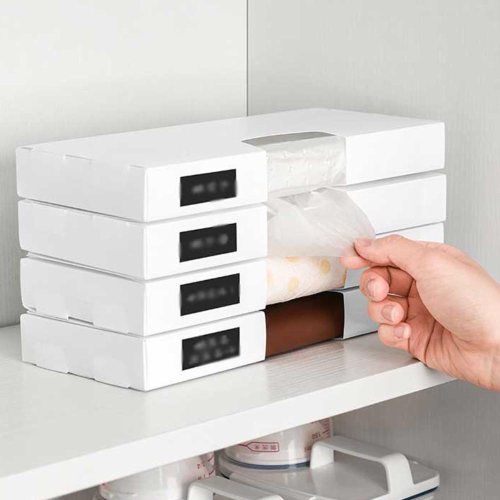 Vỏ Bọc Túi Đựng Rác Gắn Tường Có Thể Gấp Gọn Tiện Dụng Cho Nhà Bếp