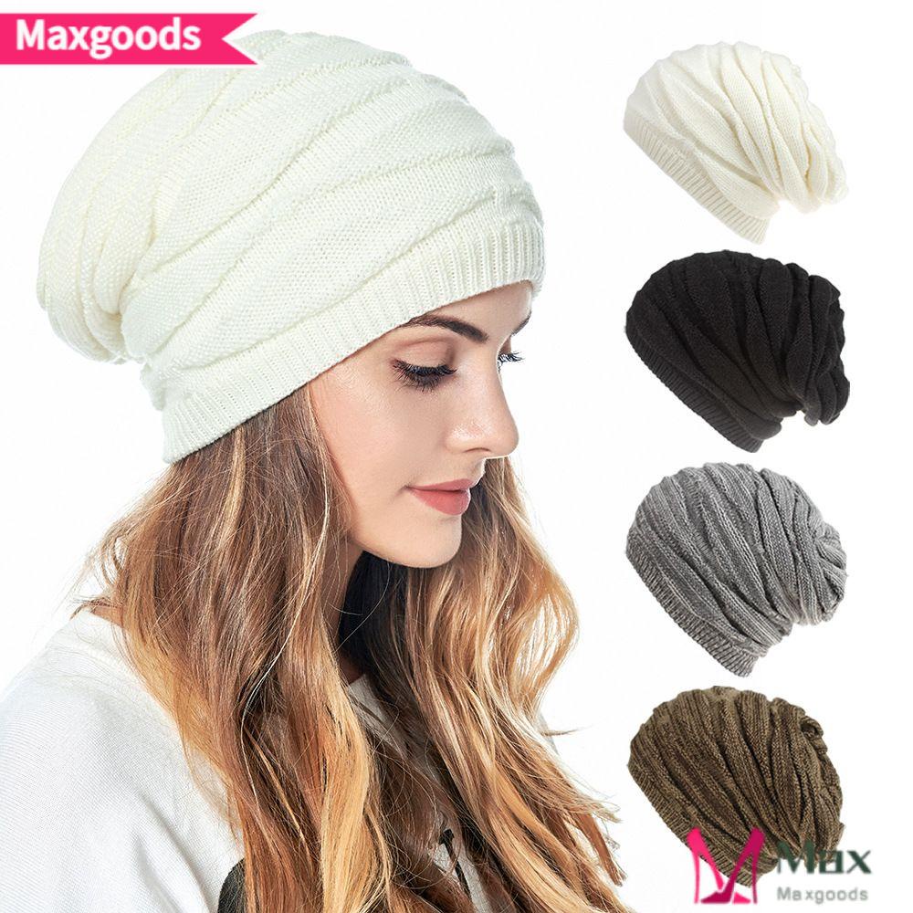 Mũ Bonnet Dày Dặn Mềm Mại Giữ Ấm Mùa Đông