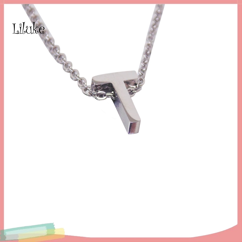 Vòng cổ Hợp Kim Mặt Khắc Chữ Thời Trang Cho Nam Nữ