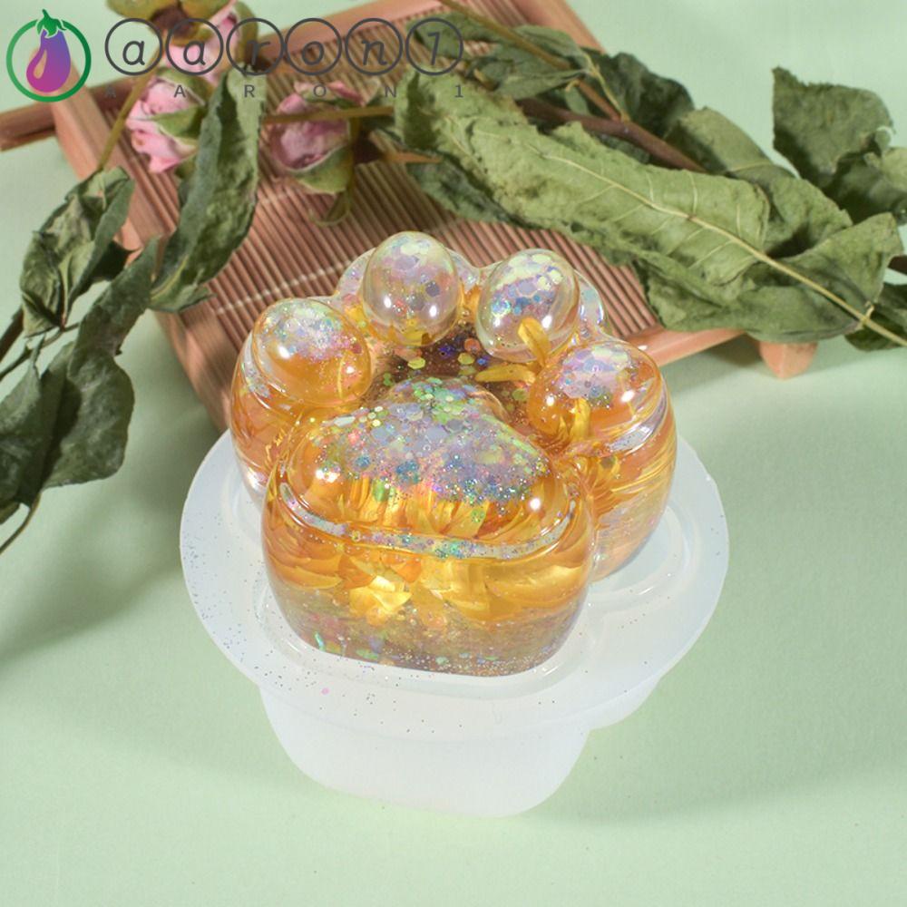 Aaron1 Khuôn Silicone Làm Xà Phòng DIY Không Mùi Tiện Dụng