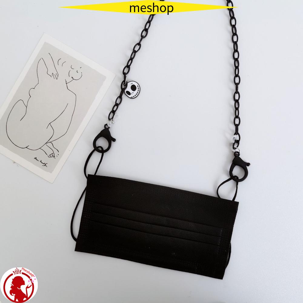 Dây Xích Đeo Mắt Kính Gắn Tai Nghe Phong Cách Halloween Sáng Tạo Cho Nam Và Nữ