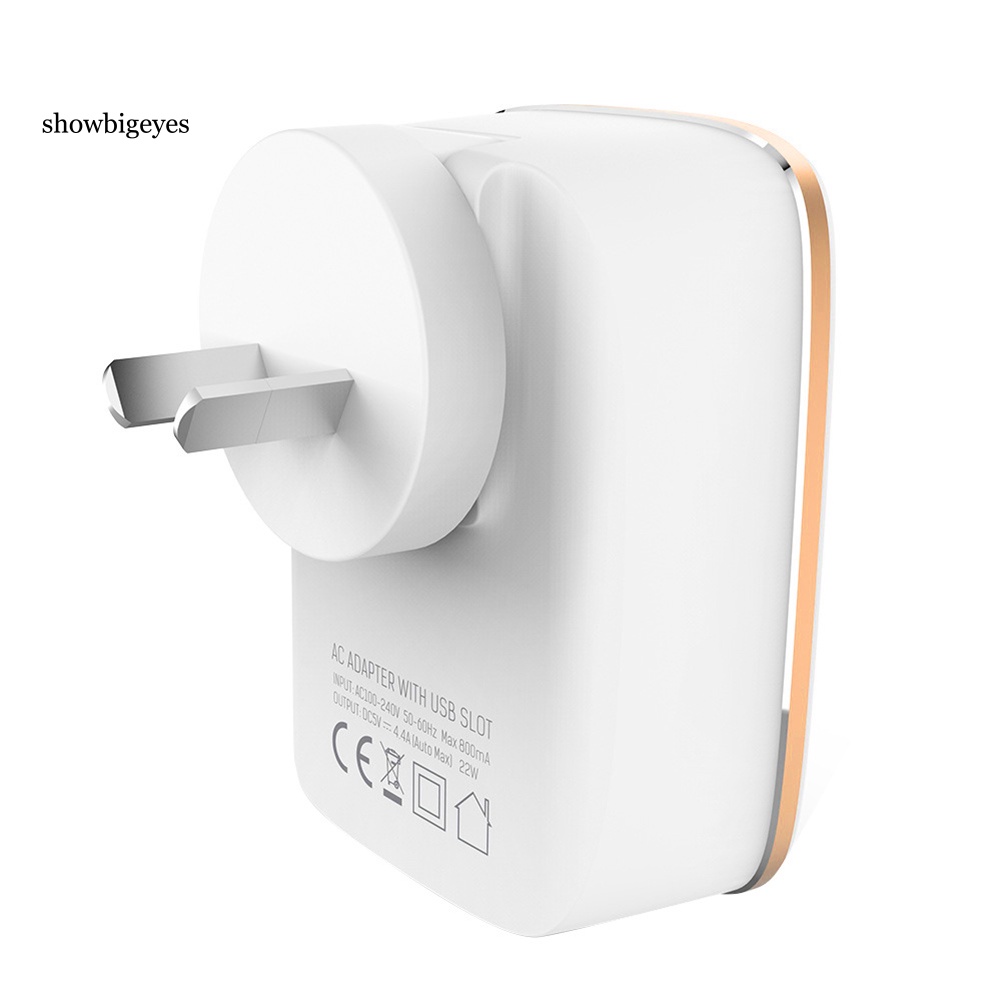 Củ Sạc 4 Cổng USB 4.4A AC Di Động SGES LDNIO A4404