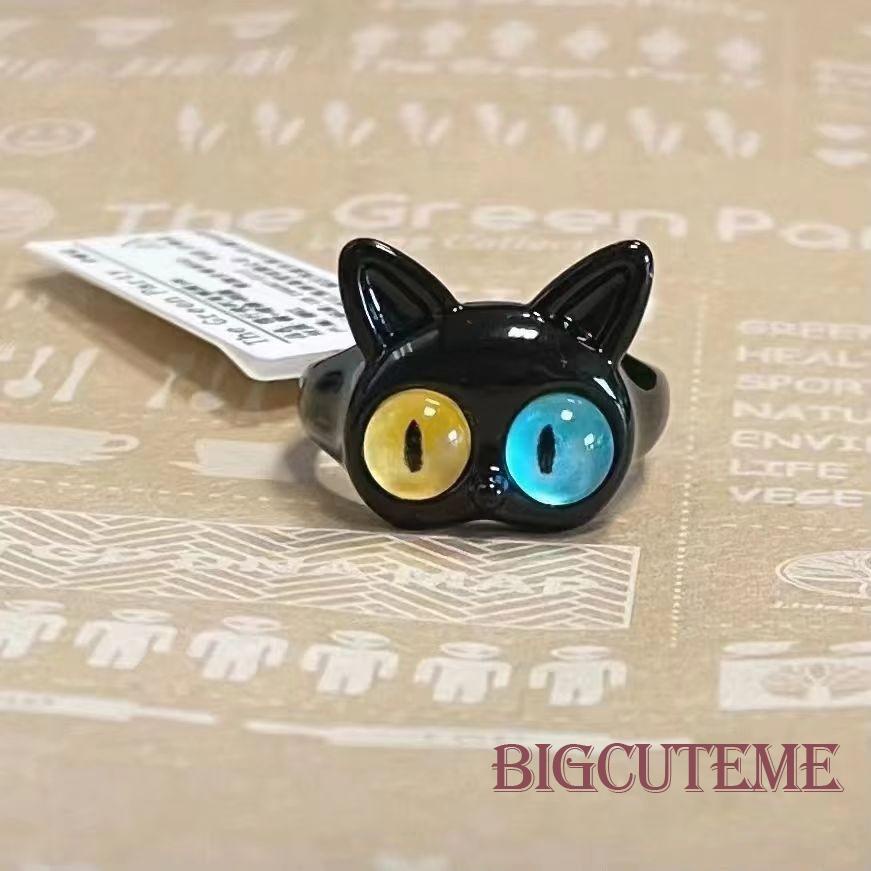 Nhẫn Hình Động Vật Hoạt Hình Dễ Thương Có Thể Điều Chỉnh Cho Tuổi Teen / Nữ