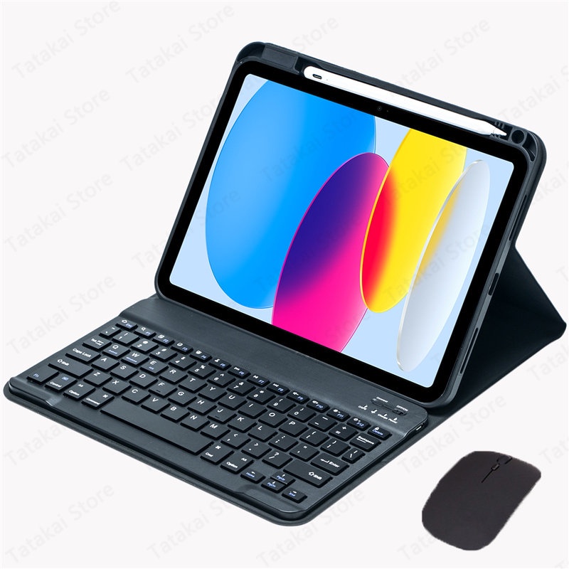 Bao Da Máy Tính Bảng Kèm Bàn Phím Có Ngăn Đựng Bút Cho Teclado Xiaomi Pad 6 2023 Xiaomi Pad 6 Pro Mi Pad 6 11 ''