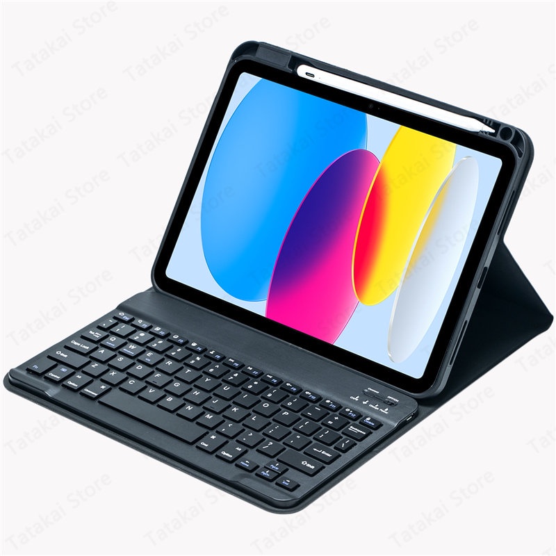 Bao Da Máy Tính Bảng Kèm Bàn Phím Có Ngăn Đựng Bút Cho Teclado Xiaomi Pad 6 2023 Xiaomi Pad 6 Pro Mi Pad 6 11 ''