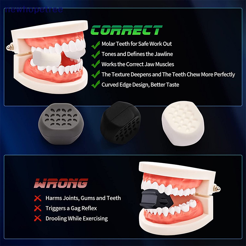 Set 6 Quả Bóng Hỗ Trợ Tập Cơ Mặt / Hàm Cánh Tay Chống Lão Hóa