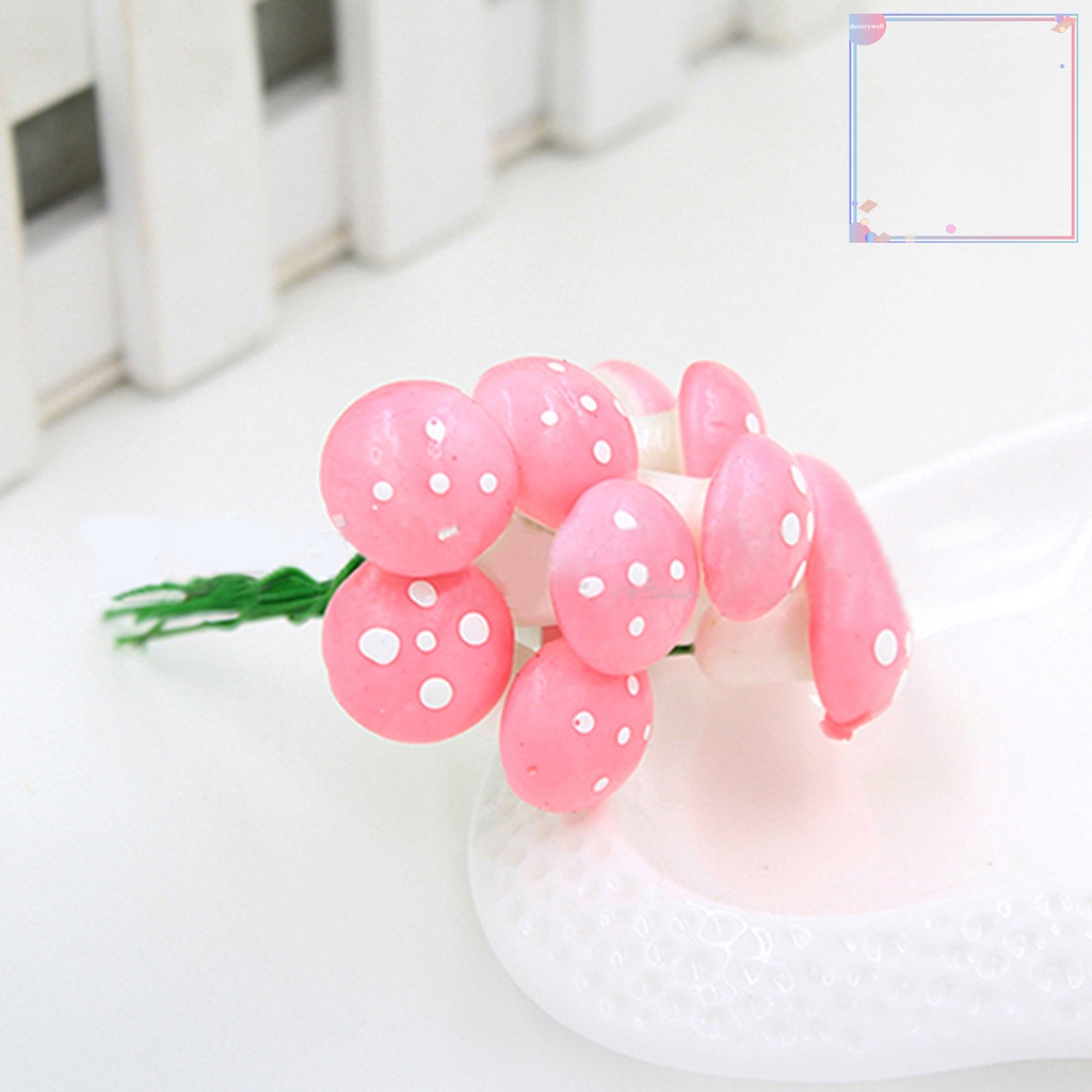 Set 10 Cây Nấm Giả Mini Trang Trí Phòng