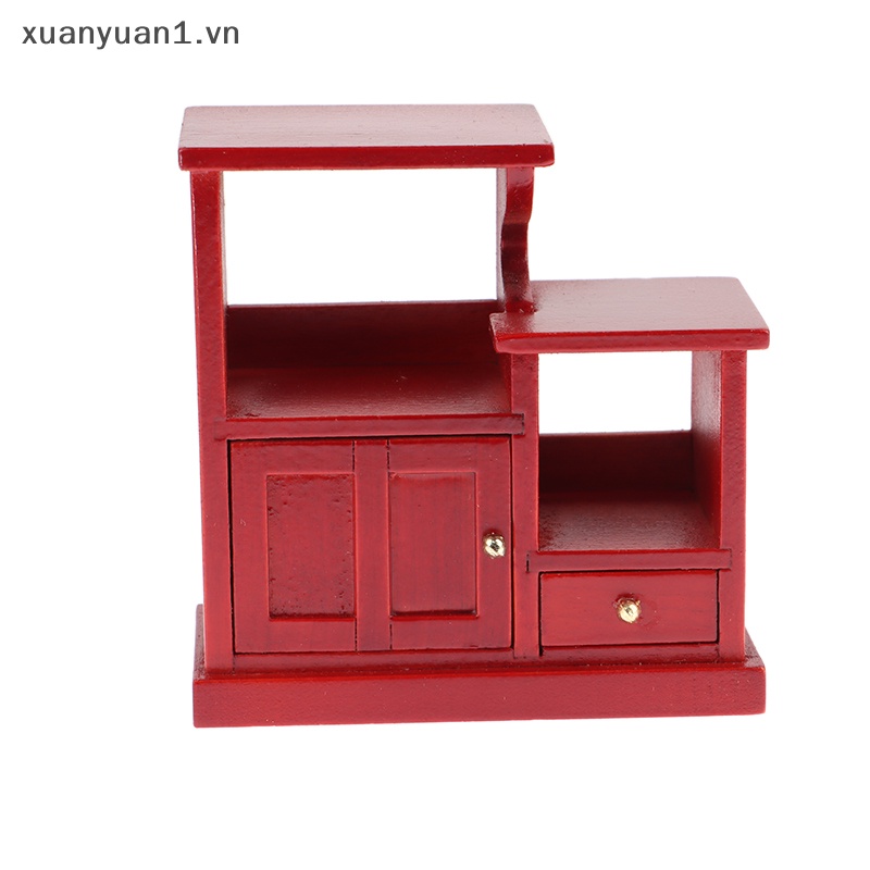 Tủ Ngăn Kéo Đựng Đồ Trang Trí Nhà Búp Bê Tỉ Lệ 1: 12