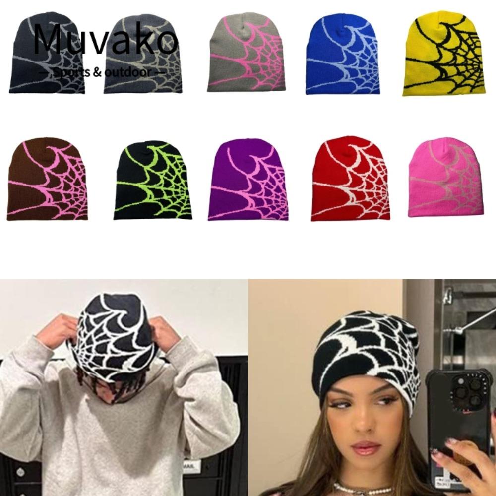 MUVAKO Mũ Len Y2k Giữ Ấm Cao Cấp Thời Trang