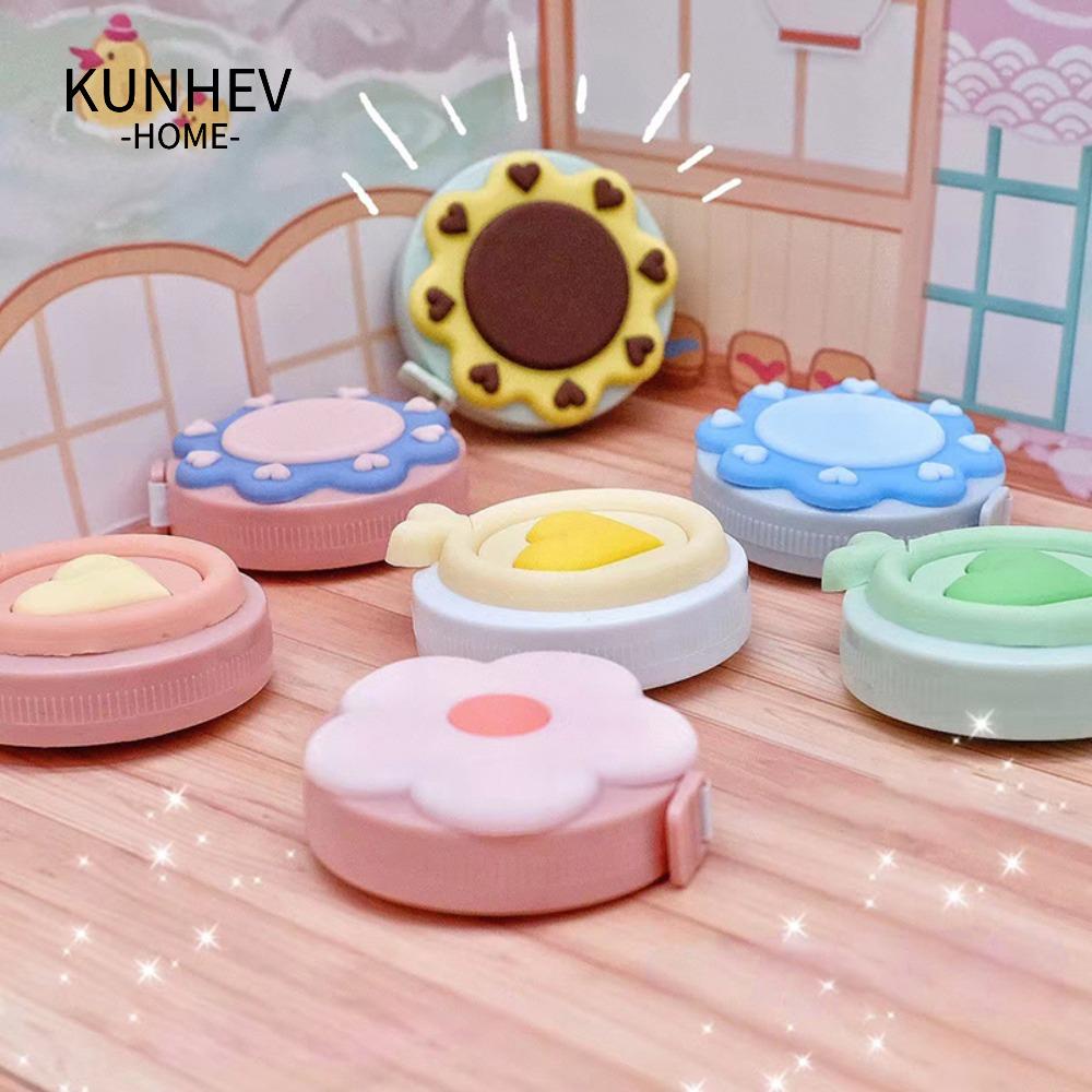 KUNHEV Set 3 Thước Dây Cuộn 1.5cm 60 "Đo Tự Động Co Giãn Dành Cho Trẻ Em