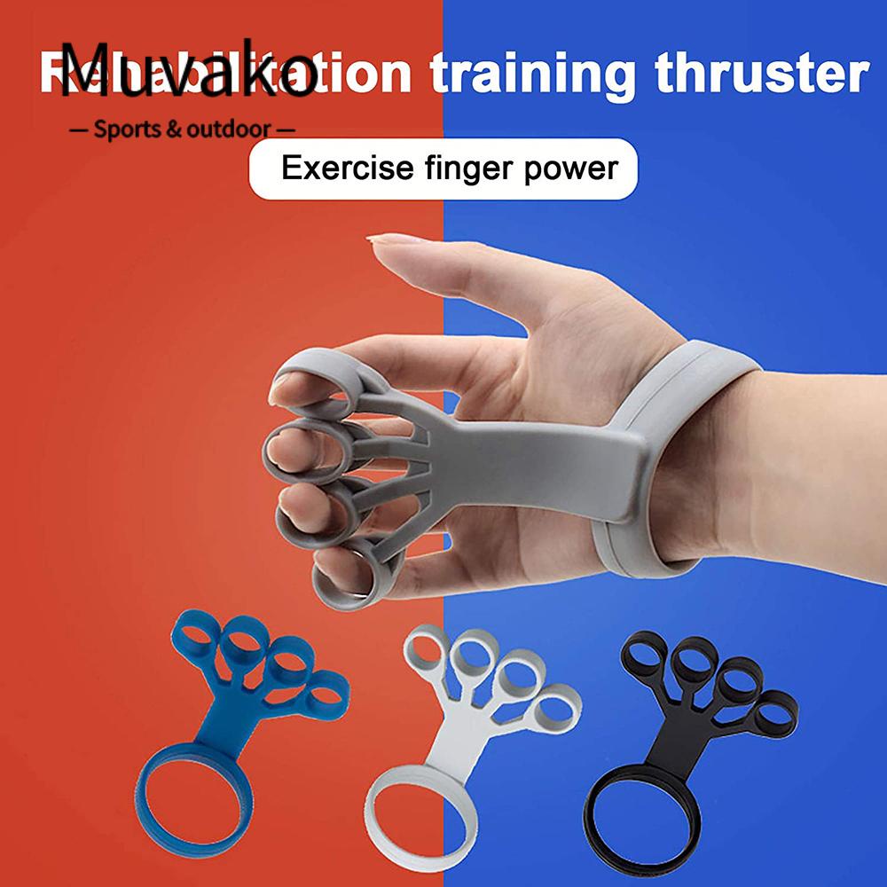 MUVAKO 1 Dụng Cụ Luyện Tập Ngón Tay Giảm Đau Bằng Silicon Tiện Dụng