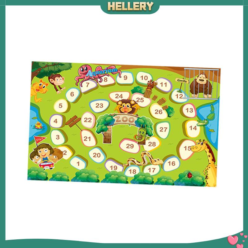 Miếng Dán Hình Dấu Chân Số Có Thể Tháo Rời Cho Lớp Học / Gym