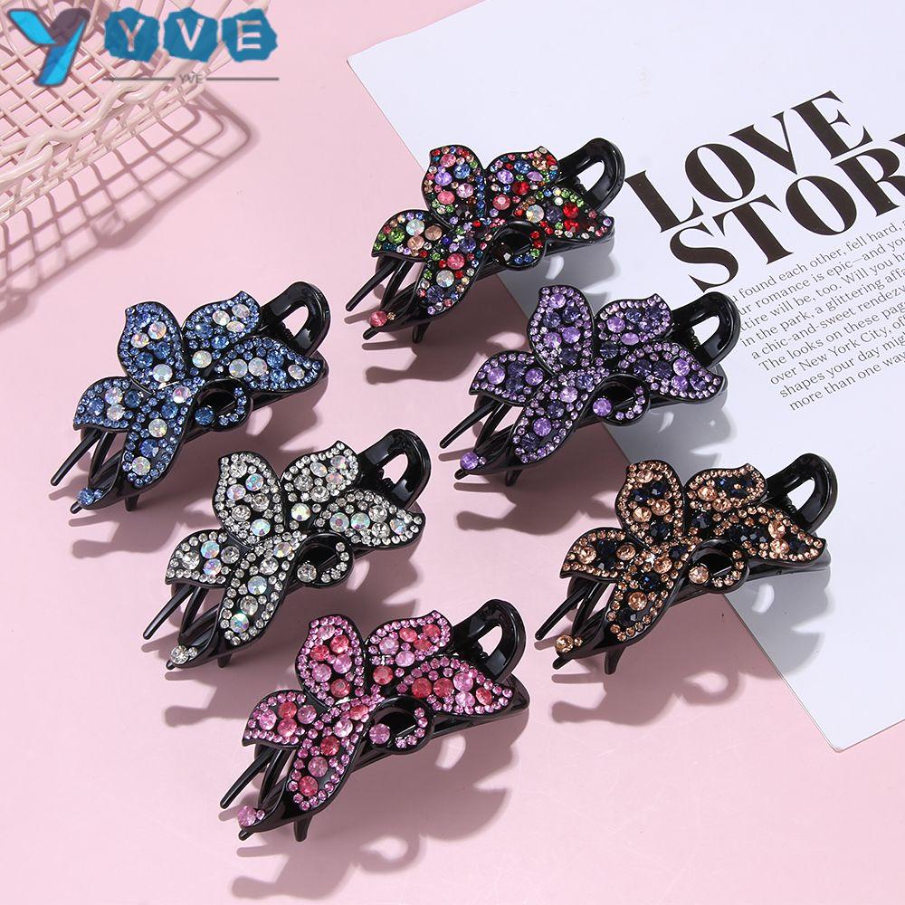 Kẹp Tóc Hình Hoa Thanh Lịch|Kẹp Tóc Thiết Kế Xinh Xắn Thời Trang