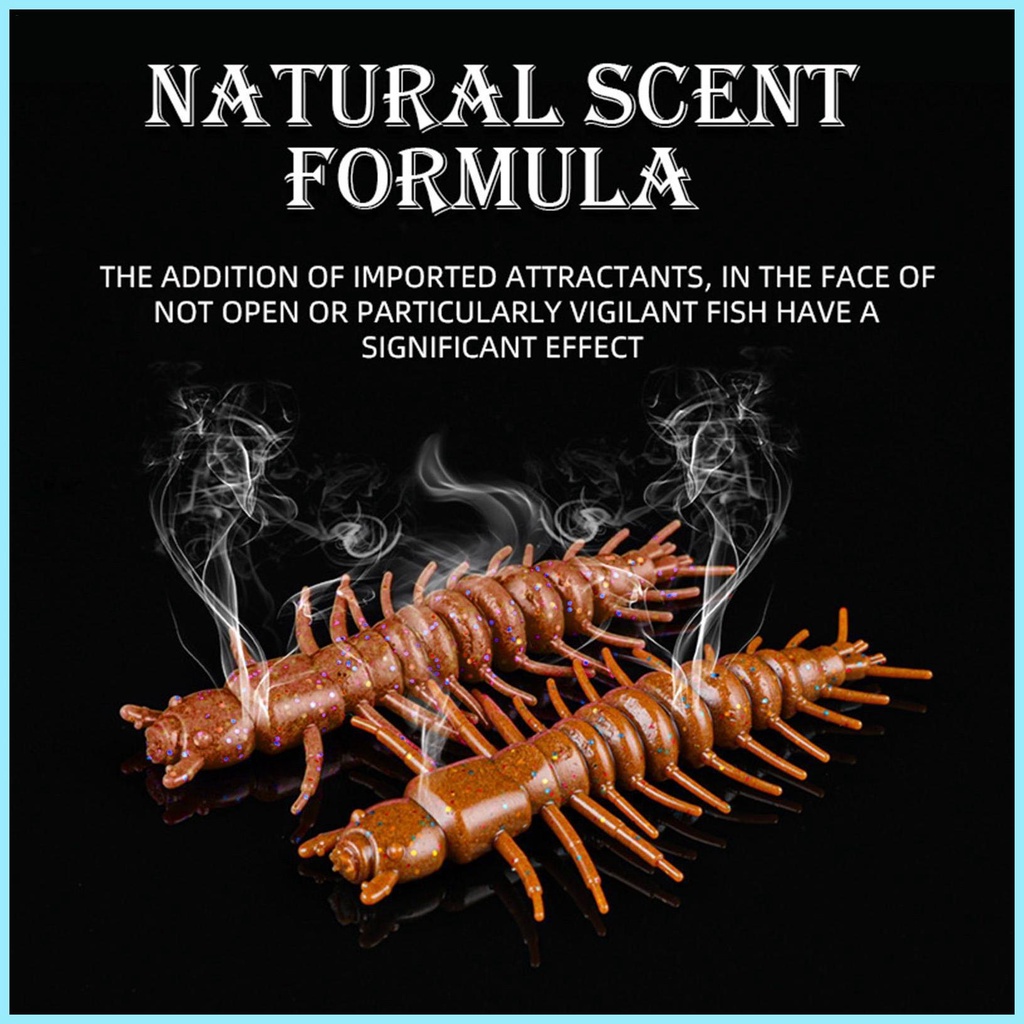 Set 8 / 20 Mồi Giả Nuốt Câu Cá Mềm Có Thể Tái Sử Dụng