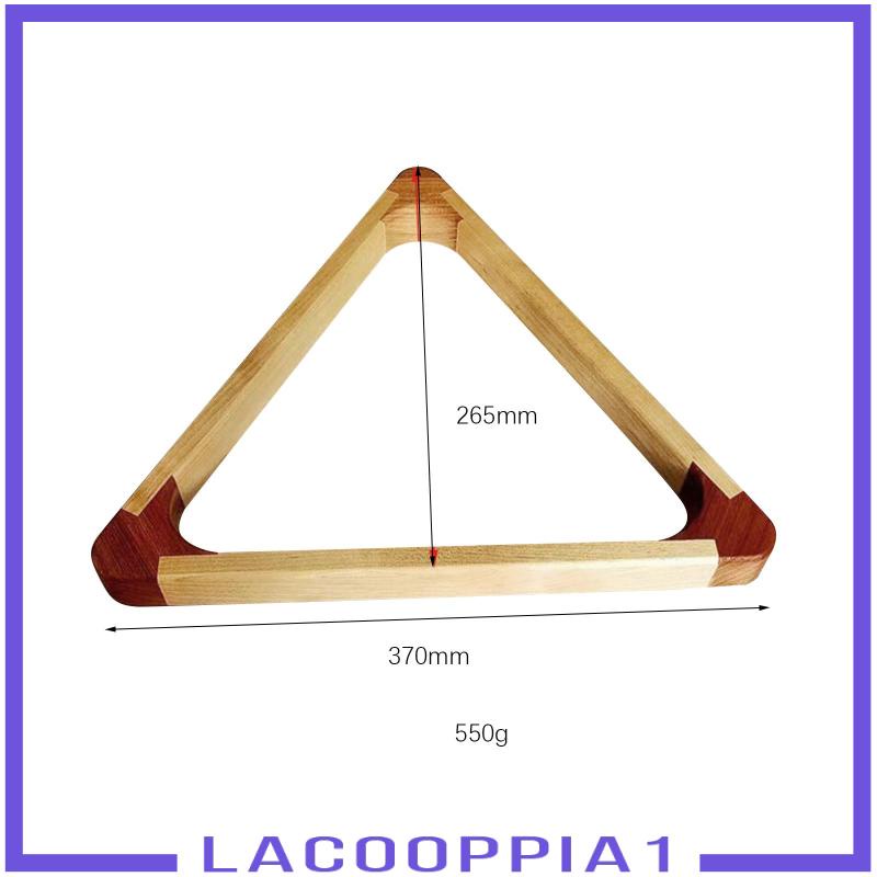 Giá Đỡ Bóng Bida Hình Tam Giác Bằng Gỗ 2-1 / 4 &quot;Lacooppia1