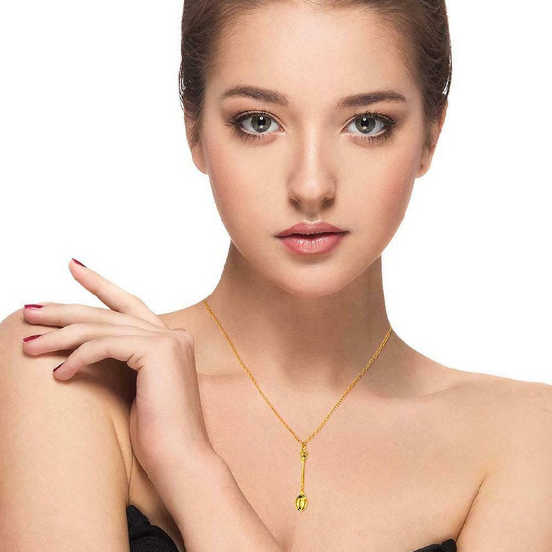 New Mini Spoon Scoop K Bump Shovel Necklace Coke Festival Pendant Tea Party