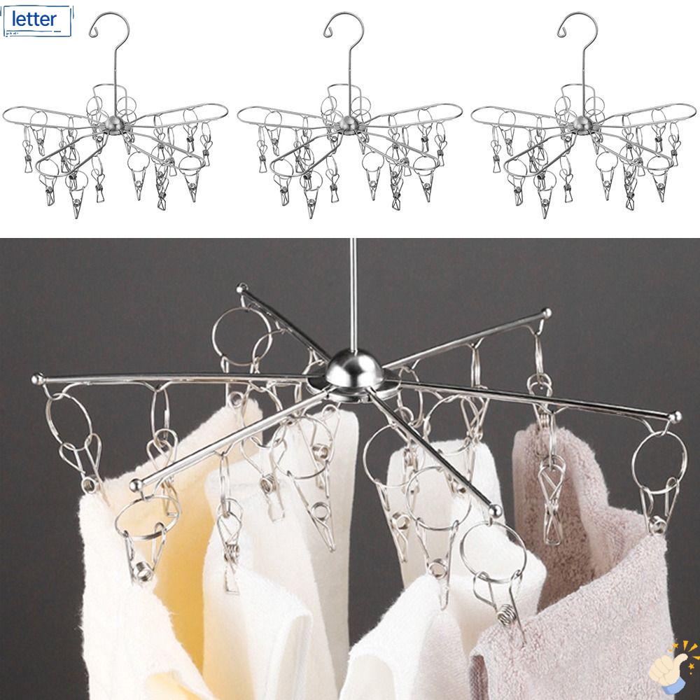 LET Giá Phơi Khô Đồ Dùng Bằng Thép Không Gỉ Có Thể Gấp Gọn Tiện Dụng