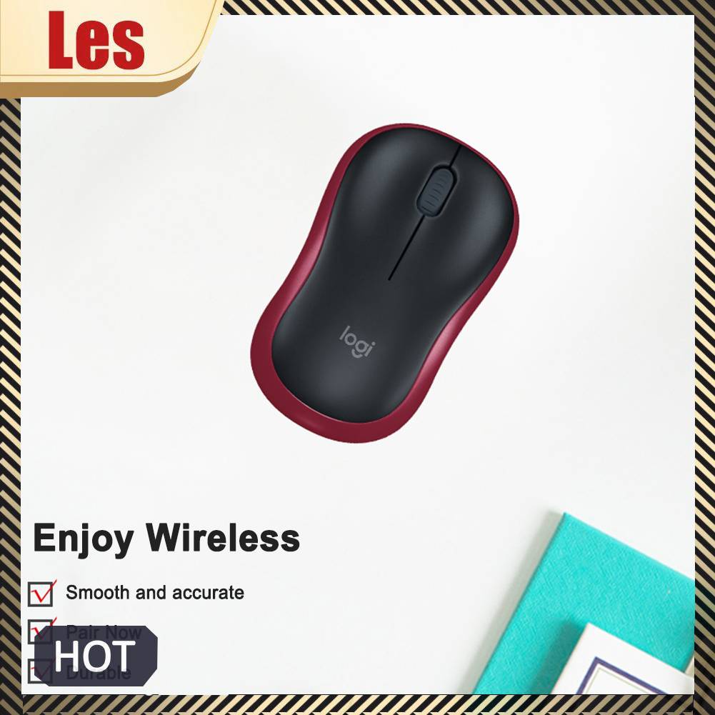 Chuột Không Dây Logitech M185 Ergonomic 2.4GHz Nano USB 1000dpi