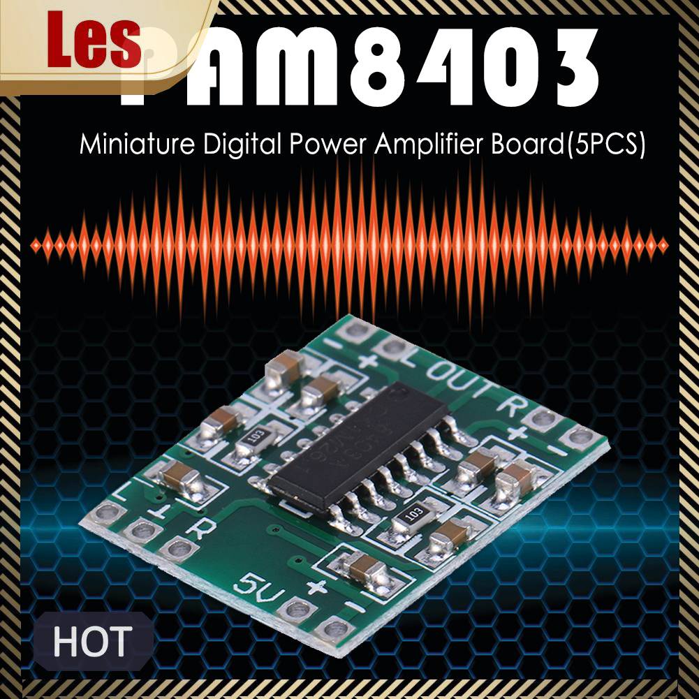 Bảng Mạch Khuếch Đại Âm Thanh PAM8403 2.5V Sang 5V Chất Lượng Cao