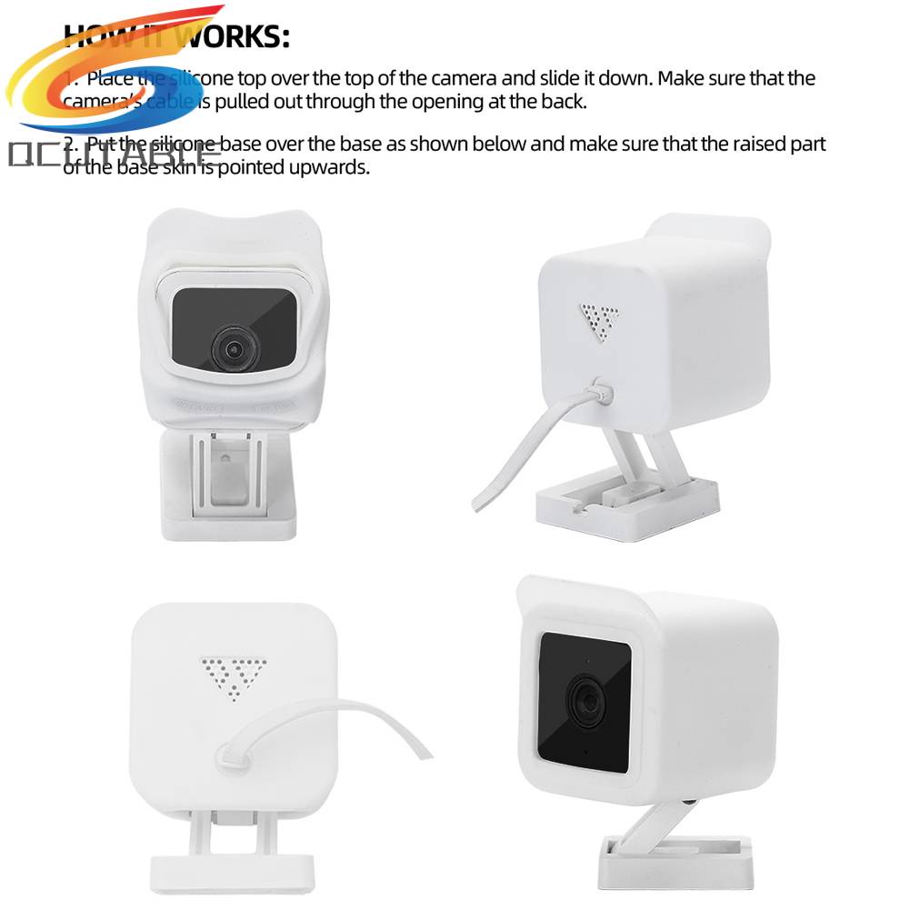Set 2 Vỏ Bảo Vệ Chống Thấm Nước Cho Camera An Ninh Wyze Cam V3